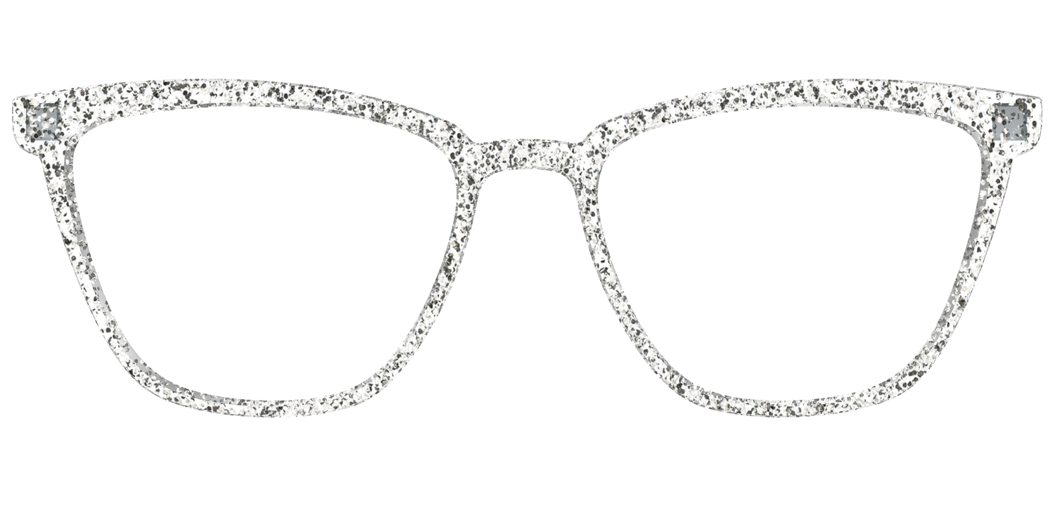The Silver Sparkle - Front Top Image - Pair Eyewear