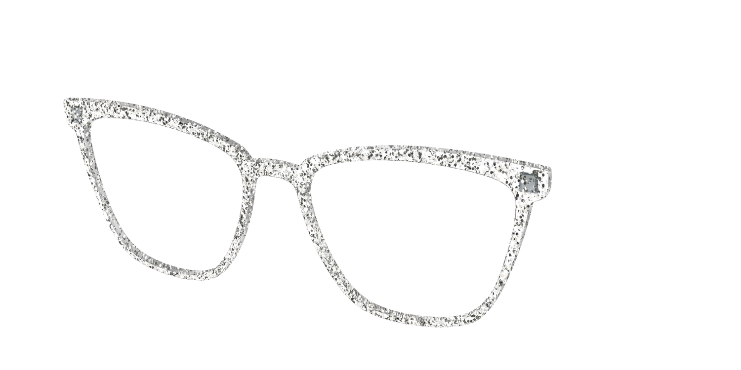 The Silver Sparkle - Angle Top Image - Pair Eyewear