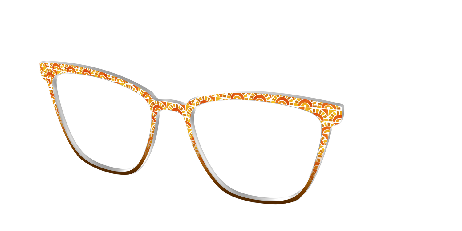 The Summer Sun Scallop - Angle Top Image - Pair Eyewear