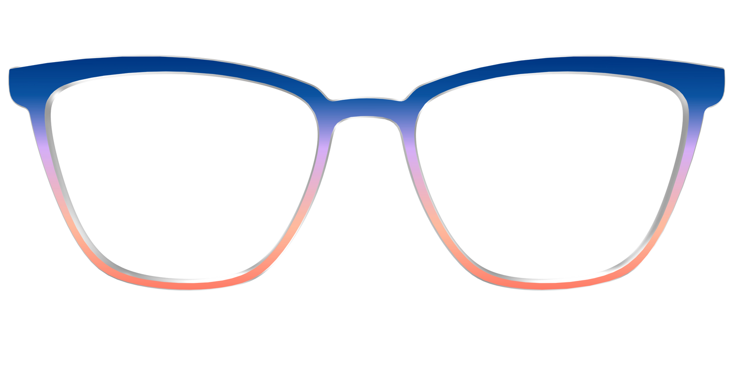 The Sundown Gradient - Front Top Image - Pair Eyewear