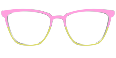 The Sweet Pea & Chartreuse Split - Front Top Thumbnail - Pair Eyewear
