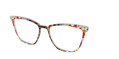 The Wildflower Tortoise - Angle Top Thumbnail - Pair Eyewear