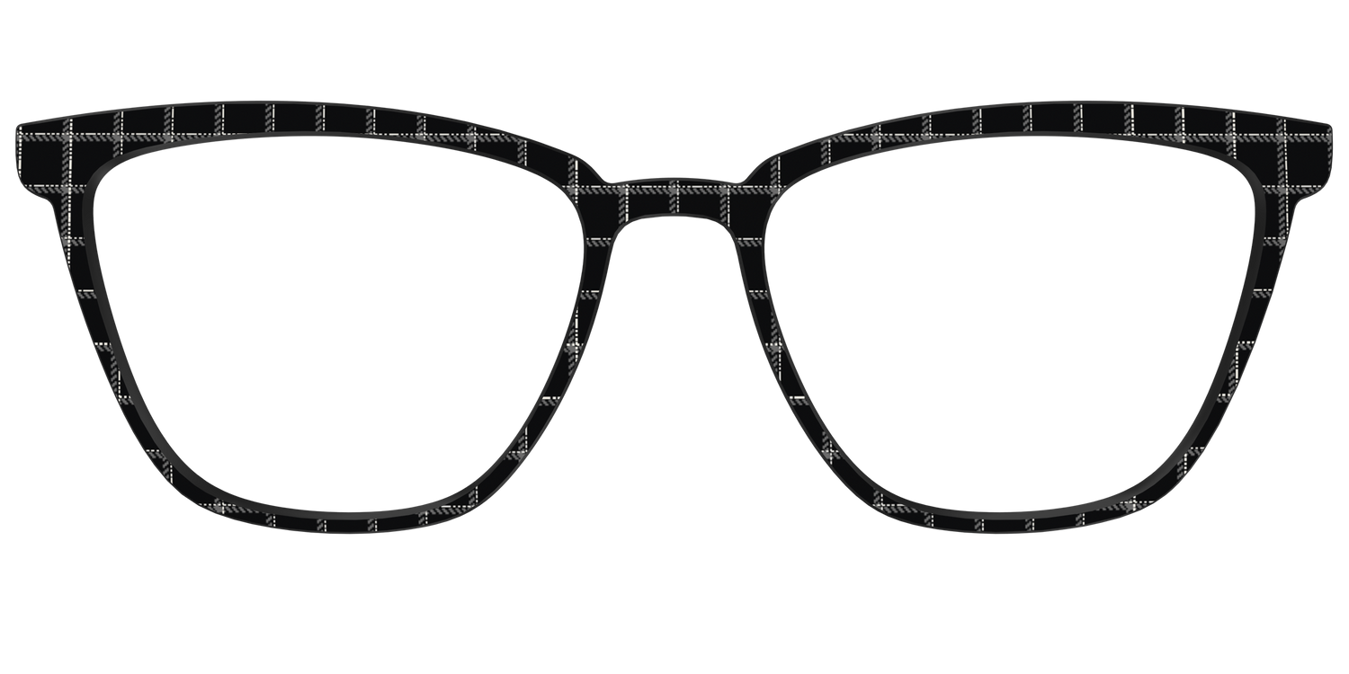 The Windowpane Plaid - Front Top Image - Pair Eyewear