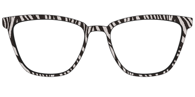 The Zebra Stripes - Front Top Thumbnail - Pair Eyewear