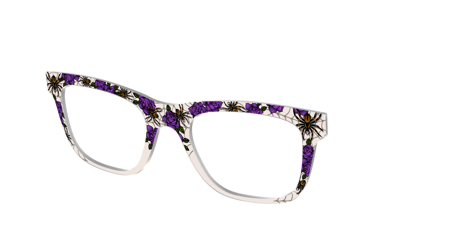 The Arachnid Rosebuds - Angle Top Image - Pair Eyewear