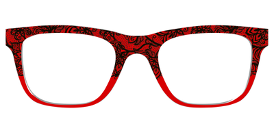 The Blood Red Lace Split - Front Top Thumbnail - Pair Eyewear