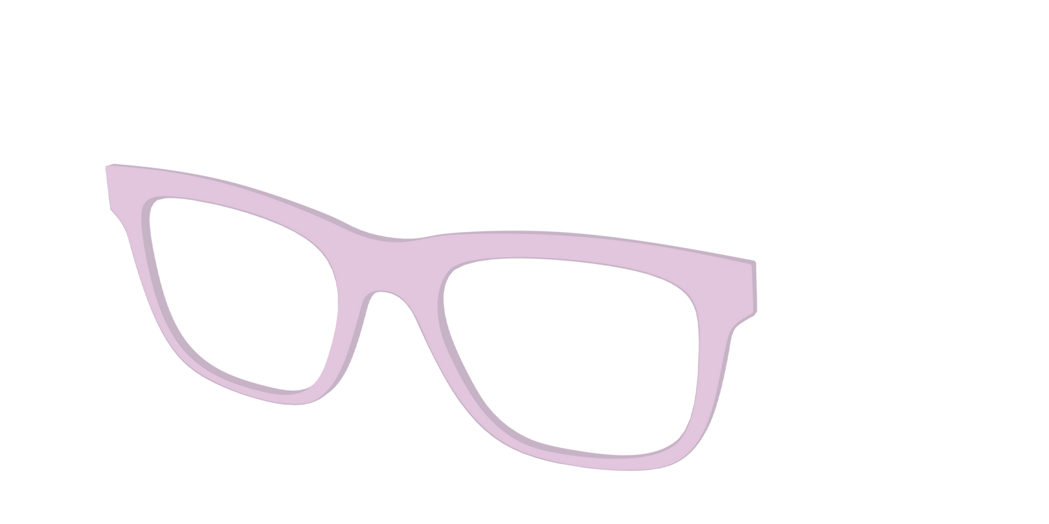 The Blush - Angle Top Image - Pair Eyewear