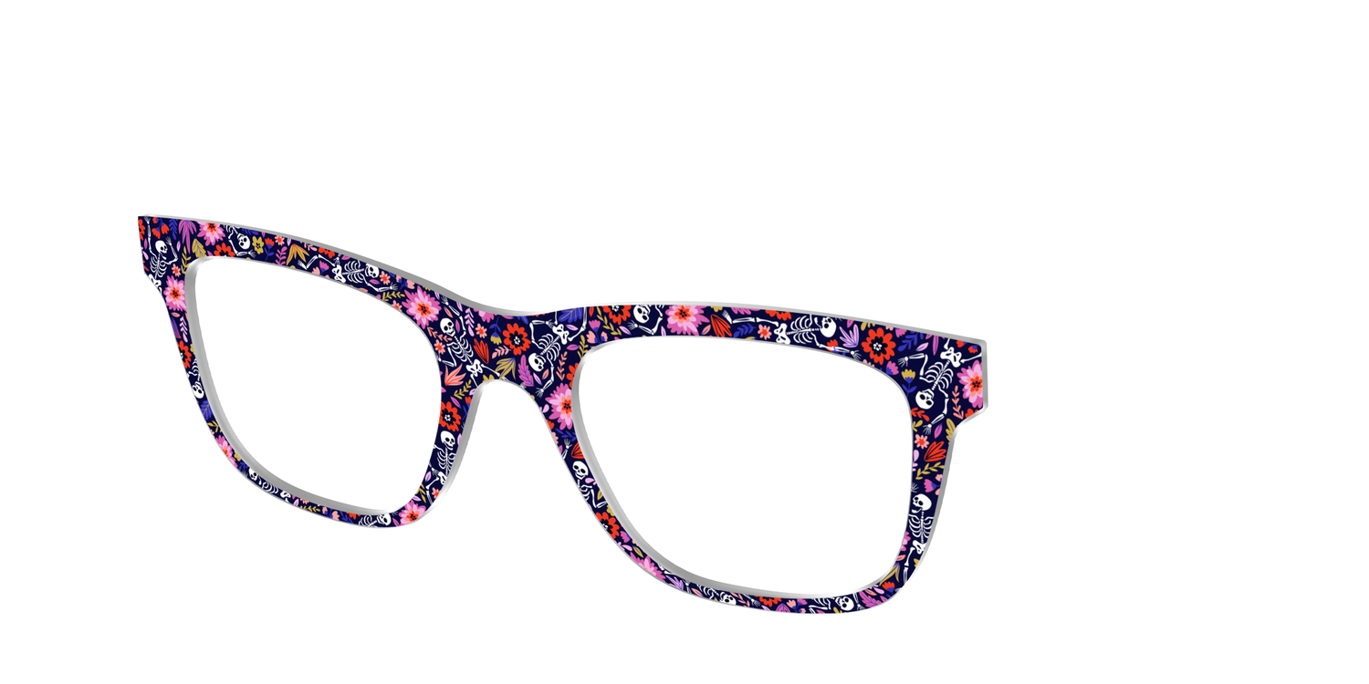 The Bone-Chilling Blossoms - Angle Top Image - Pair Eyewear