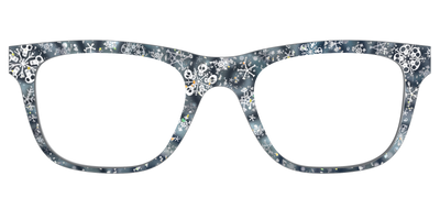 The Christmas Town Snow Globe with Holographic Glitter - Front Top Thumbnail - Pair Eyewear