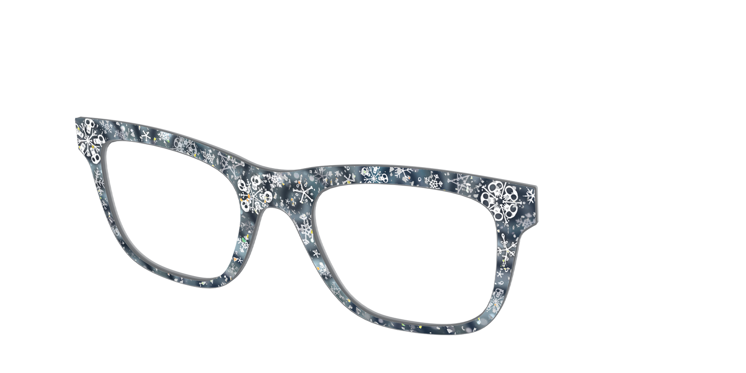 The Christmas Town Snow Globe with Holographic Glitter - Angle Top Image - Pair Eyewear