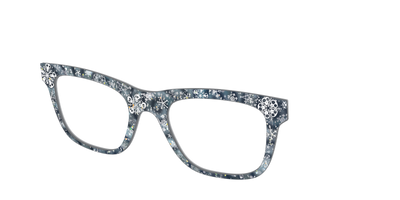 The Christmas Town Snow Globe with Holographic Glitter - Angle Top Thumbnail - Pair Eyewear