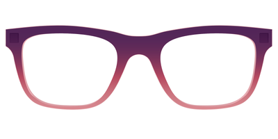 The Desert To Dusk Gradient Crystal - Front Top Thumbnail - Pair Eyewear