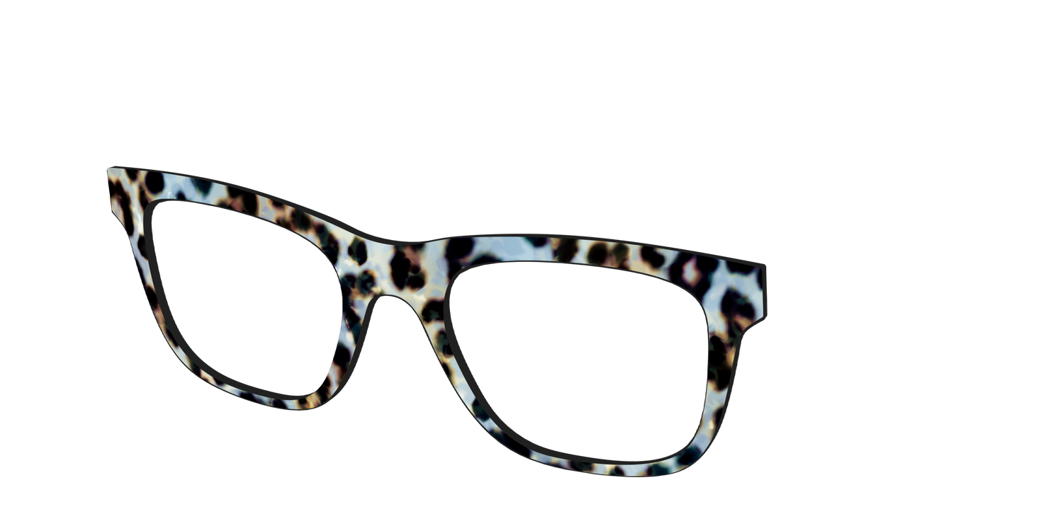 The Earl Grey Tortoise - Angle Top Image - Pair Eyewear