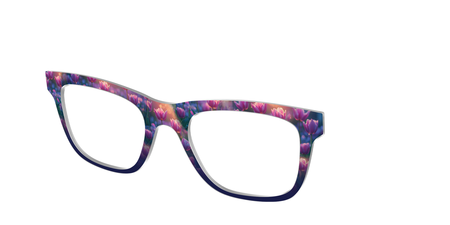 The Ethereal Blooms - Angle Top Image - Pair Eyewear