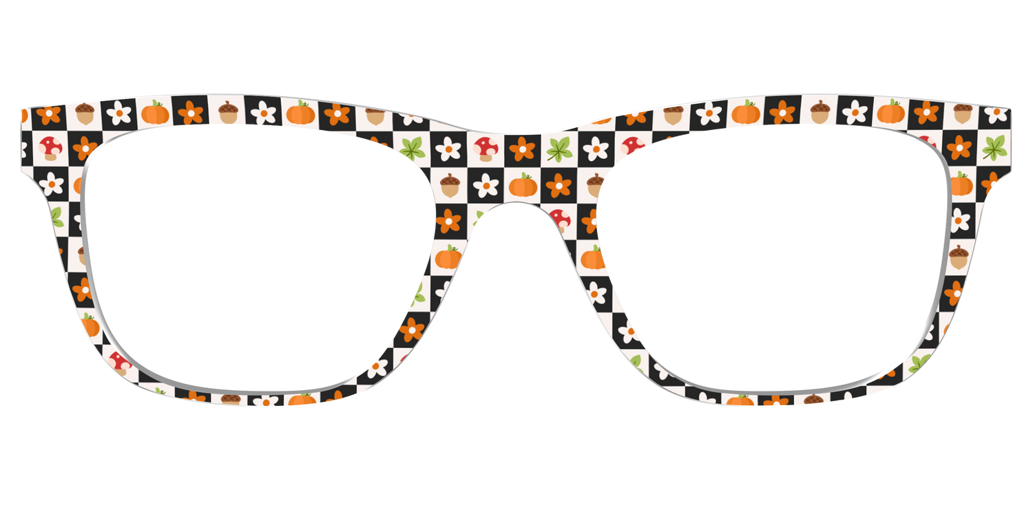 The Fall Festive Check - Front Top Image - Pair Eyewear