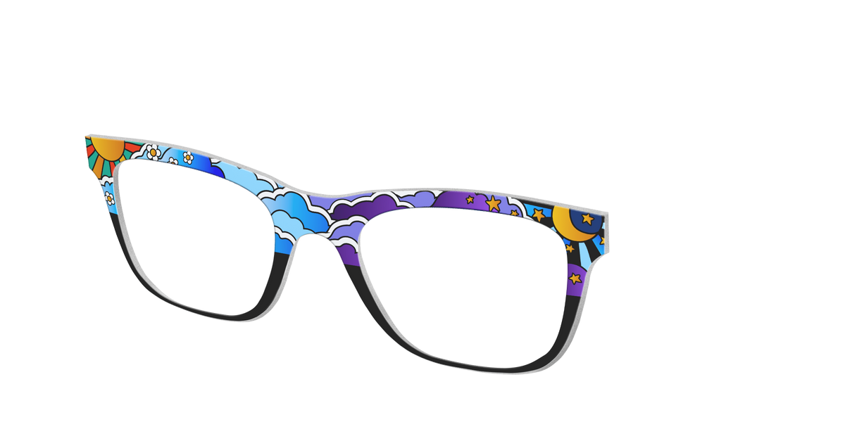 The Far Out Skies - Angle Top Image - Pair Eyewear