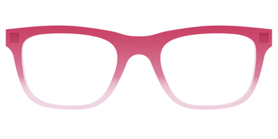 The Flamingo to Blush Gradient Crystal - Front Top Thumbnail - Pair Eyewear