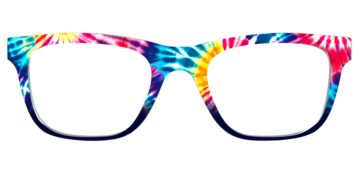 The Funky Tie-Dye - Front Top Image - Pair Eyewear