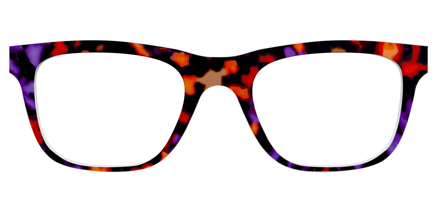 The Halloween Tortoise - Front Top Image - Pair Eyewear