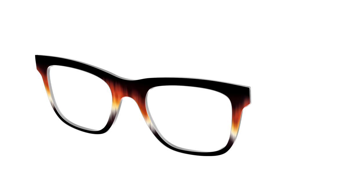 The Hallows' Eve Gradient - Angle Top Image - Pair Eyewear