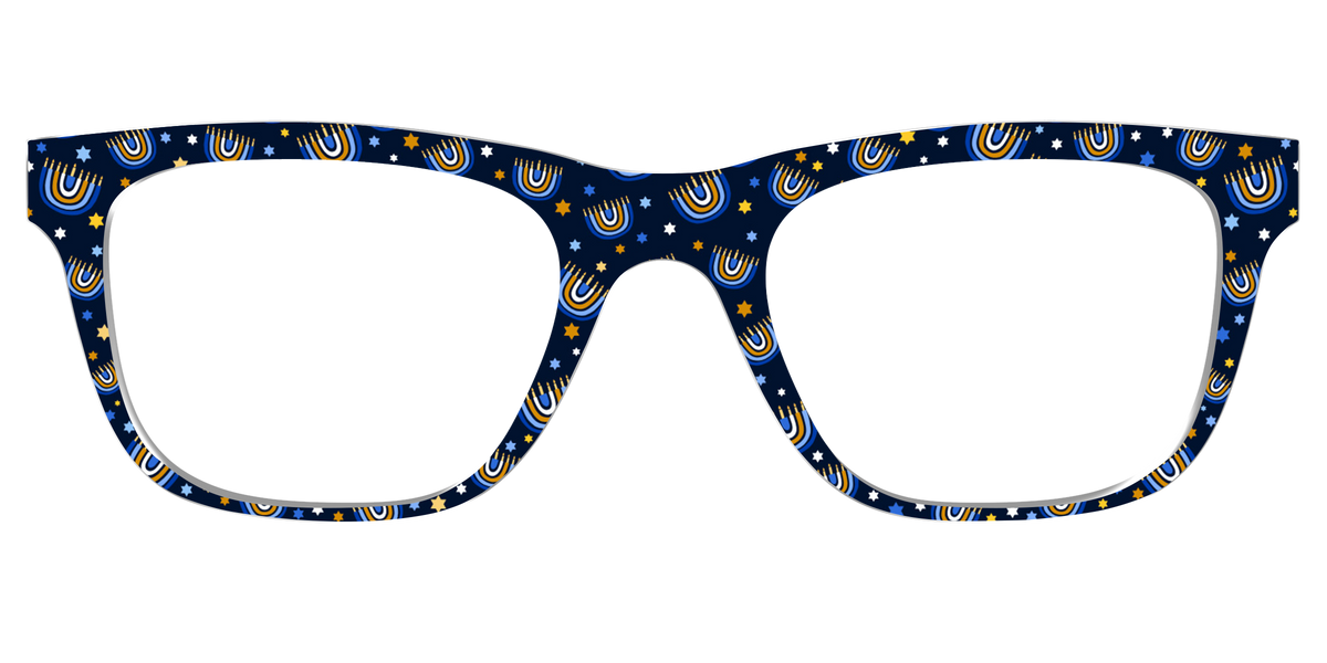 The Hanukkah Menorahs - Front Top Image - Pair Eyewear