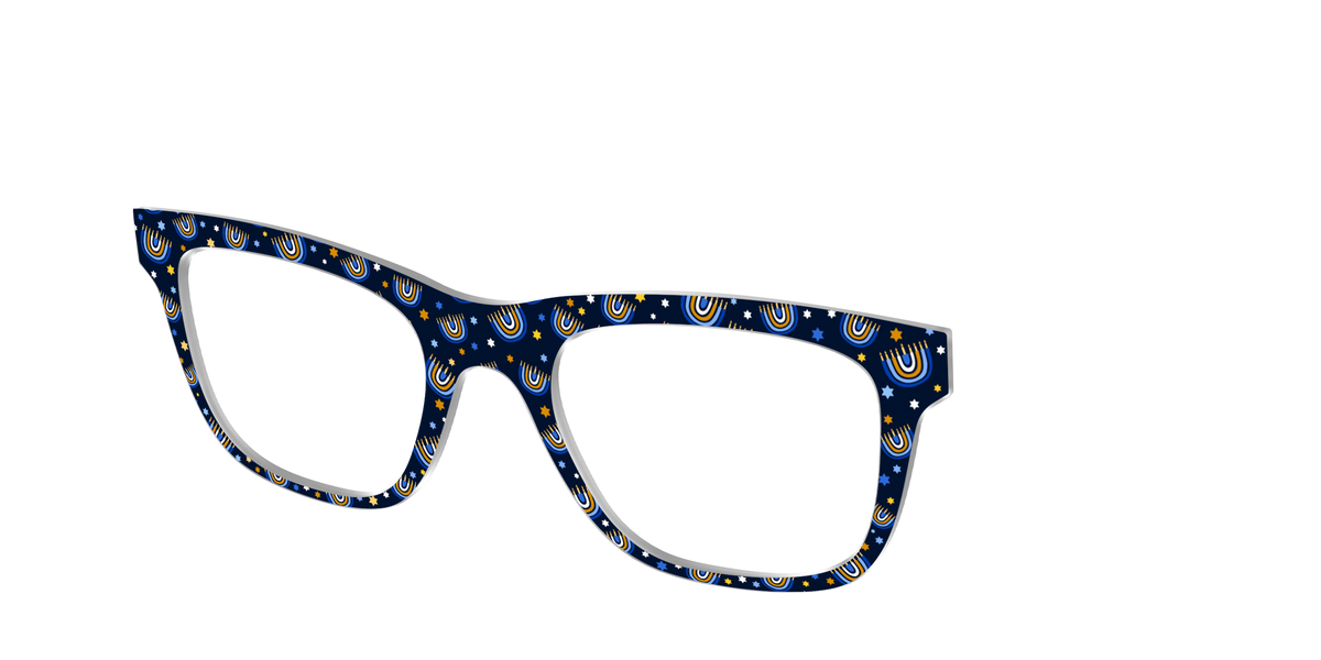 The Hanukkah Menorahs - Angle Top Image - Pair Eyewear
