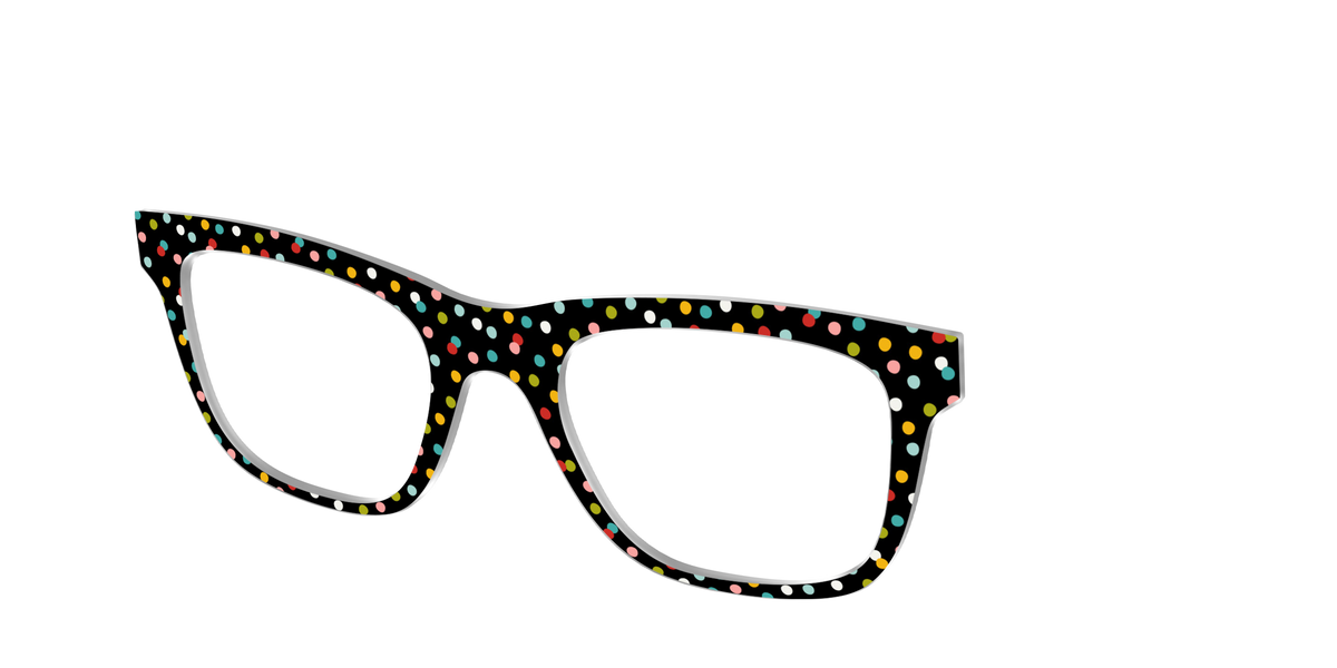 The Holiday Dots - Angle Top Image - Pair Eyewear
