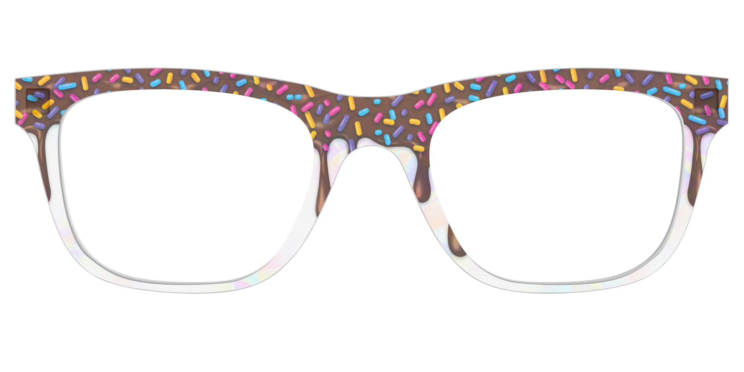 The Holographic Milkshake - Front Top Image - Pair Eyewear