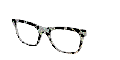 The Holographic Mottled Tortoise - Angle Top Thumbnail - Pair Eyewear