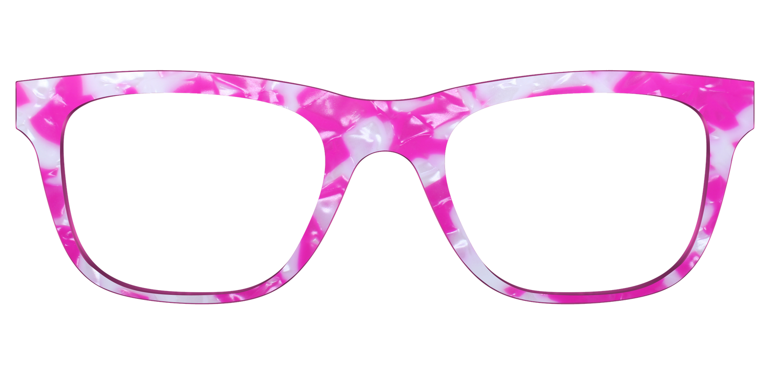 The Hot Pink Pearl Tortoise - Front Top Image - Pair Eyewear