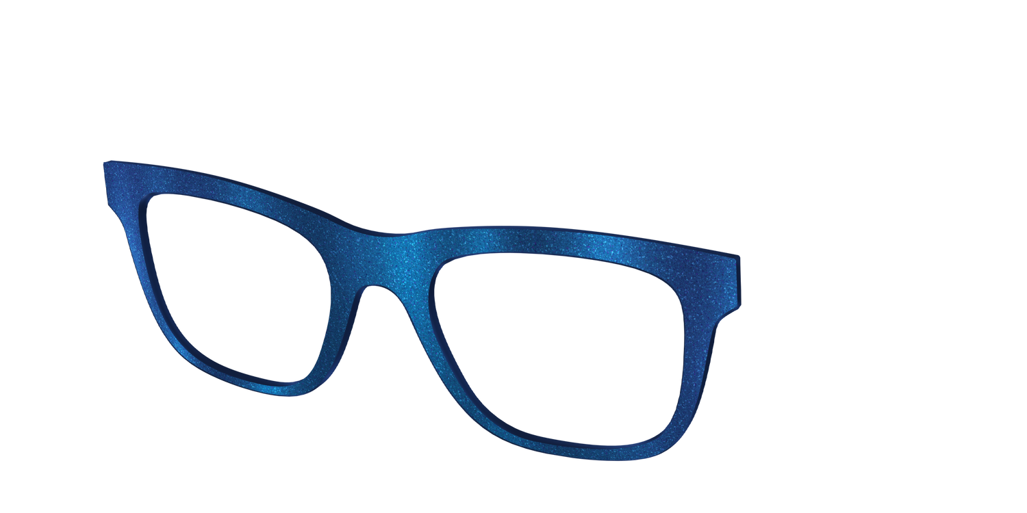 The Indigo Shimmer - Angle Top Image - Pair Eyewear