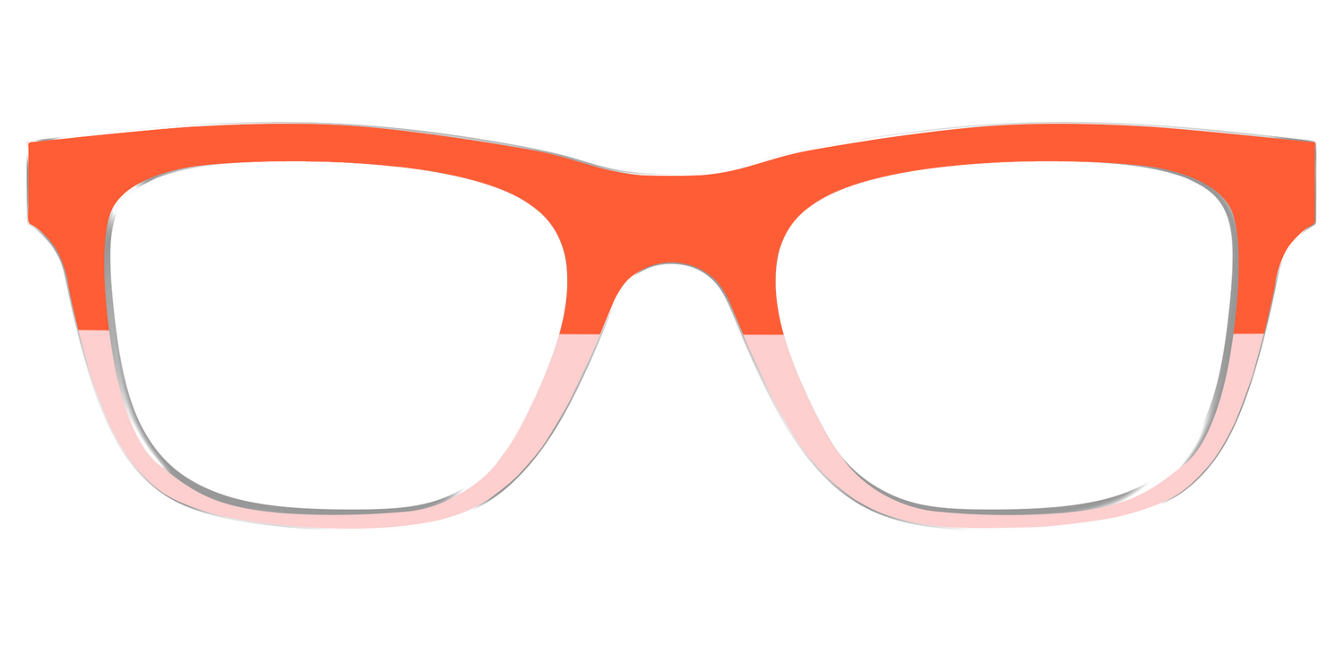 The Jasper & Venetian Pink Split - Front Top Image - Pair Eyewear