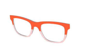 The Jasper & Venetian Pink Split - Angle Top Thumbnail - Pair Eyewear
