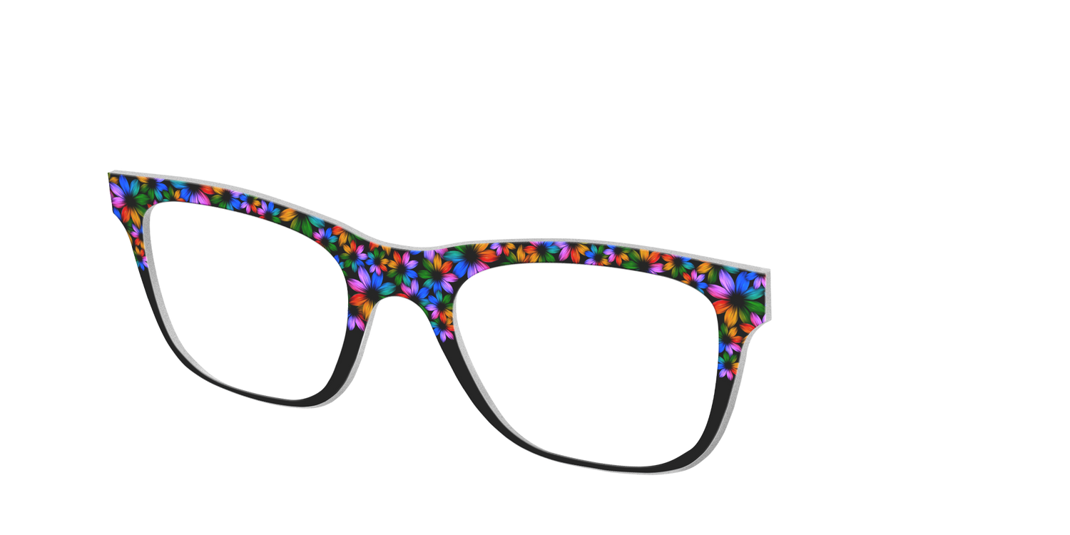 The Love Burst Blooms - Angle Top Image - Pair Eyewear