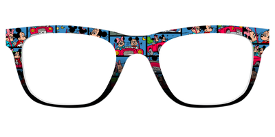 The Mickey & Minnie Comic Split - Front Top Thumbnail - Pair Eyewear