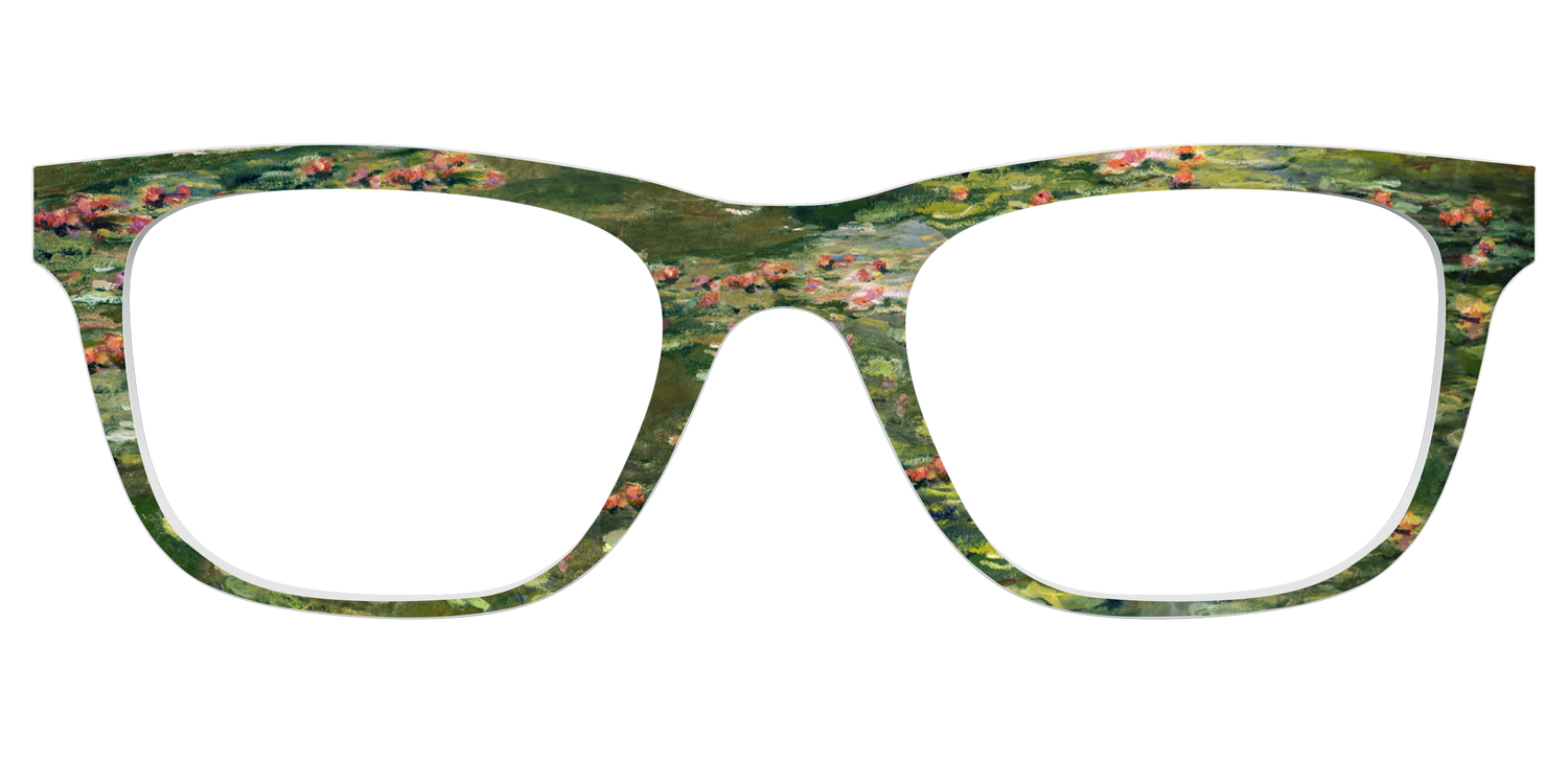 Monet Water Lilies - Front Top Image - Pair Eyewear