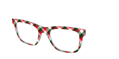 The Nice List Plaid - Angle Top Thumbnail - Pair Eyewear