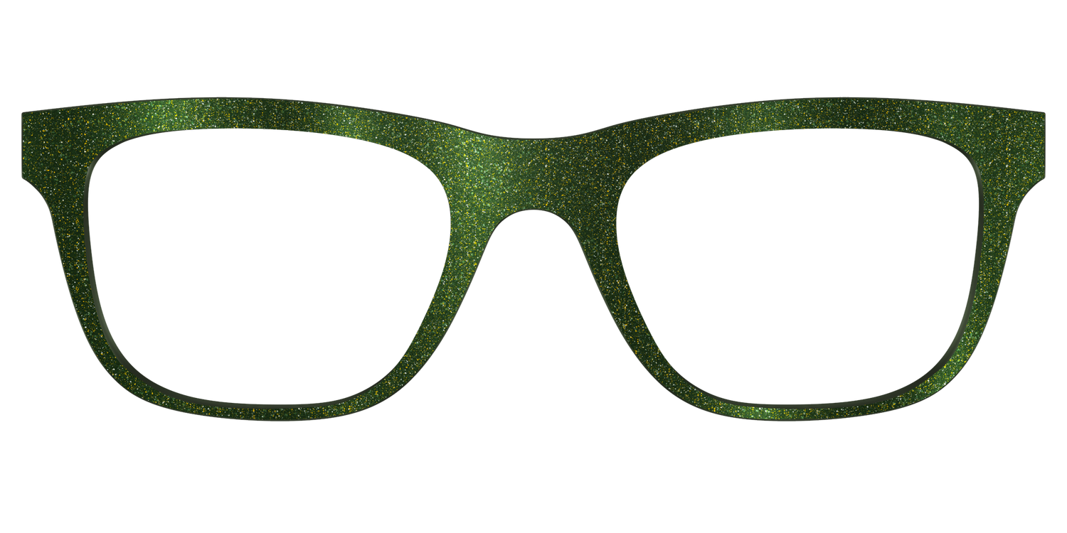 The Olive Shimmer - Front Top Image - Pair Eyewear
