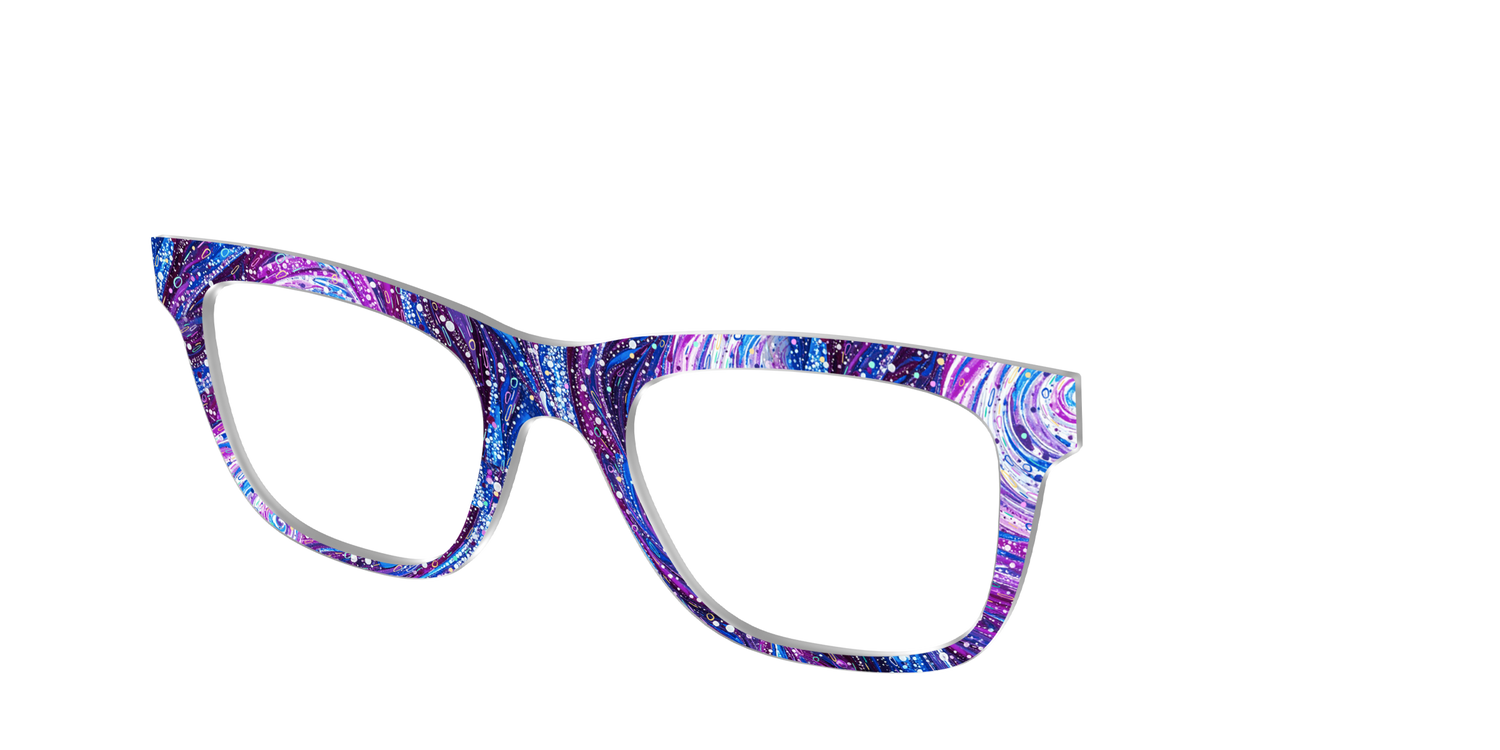 The Orchid Kaleidoscope - Angle Top Image - Pair Eyewear