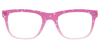 The Pink Butterfly Sparkle Crystal - Front Top Thumbnail - Pair Eyewear