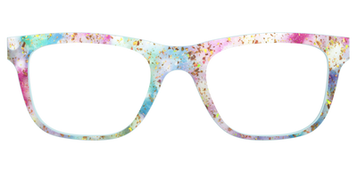 The Pixie Bokeh with Gold Flakes - Front Top Thumbnail - Pair Eyewear