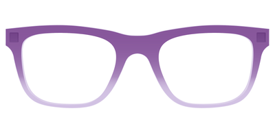 The Plum to Lilac Gradient Crystal - Front Top Thumbnail - Pair Eyewear