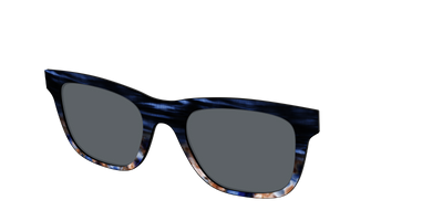 The Polarized Blue Horn Tortoise Sun Top - Angle Top Thumbnail - Pair Eyewear