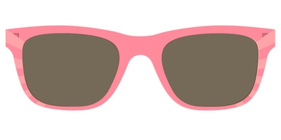 The Polarized Fruit Punch Sunburst Sun Top - Front Top Thumbnail - Pair Eyewear