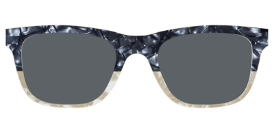 The Polarized Navy to Taupe Pearl Split Sun Top - Front Top Thumbnail - Pair Eyewear