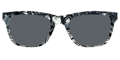 The Polarized Zebra Pearl Split Sun Top - Front Top Thumbnail - Pair Eyewear