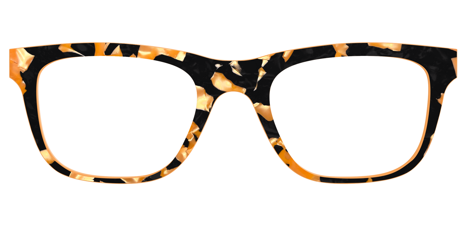 The Pumpkin Camo Pearl Tortoise - Front Top Image - Pair Eyewear
