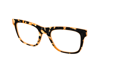 The Pumpkin Camo Pearl Tortoise - Angle Top Thumbnail - Pair Eyewear