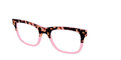 The Punch Tortoise Crystal Split - Angle Top Thumbnail - Pair Eyewear
