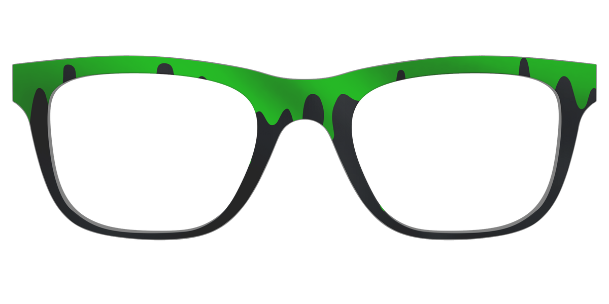 The Reflective Slime - Front Top Image - Pair Eyewear